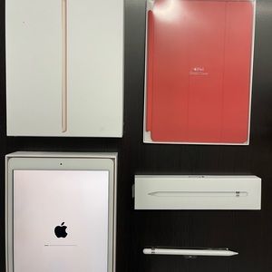 iPad (8th gen) + Apple Pencil (2nd gen) + Smart Cover